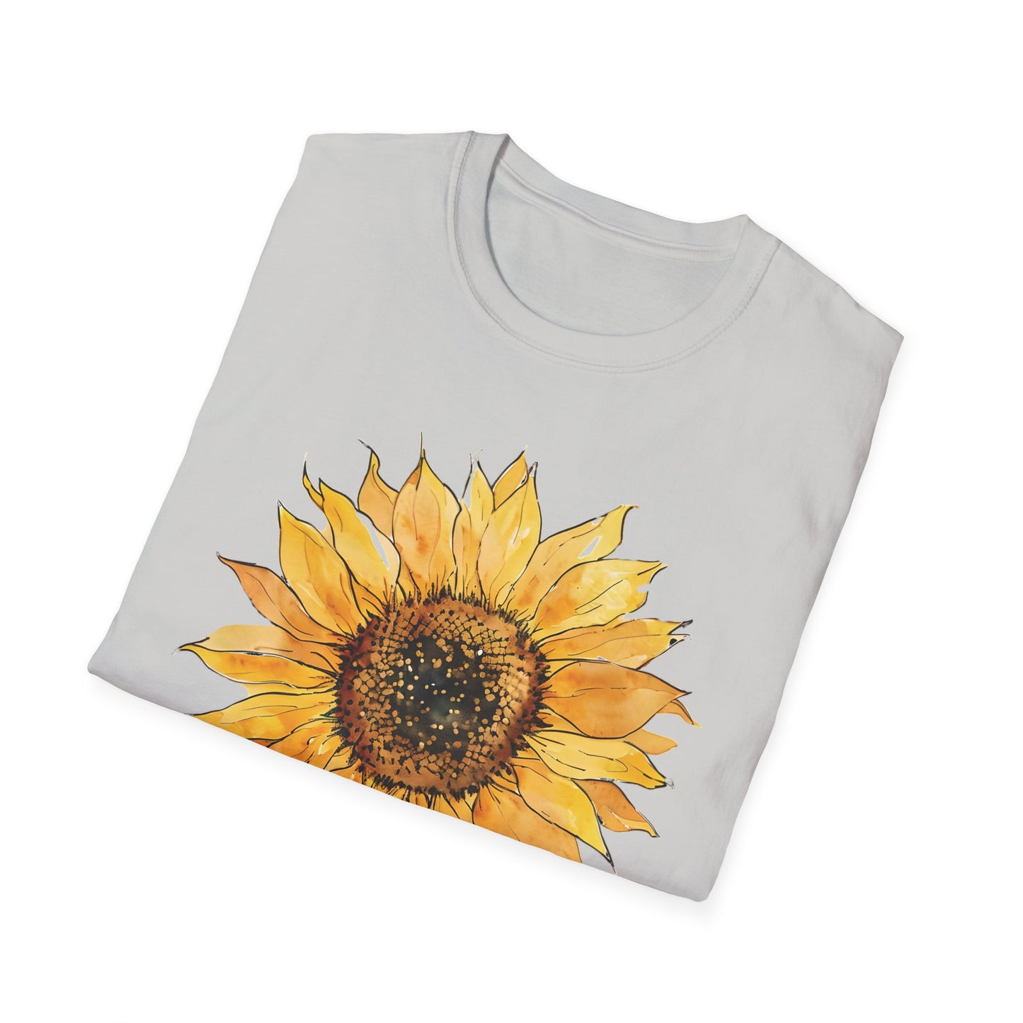 Watercolor Sunflower T-Shirt