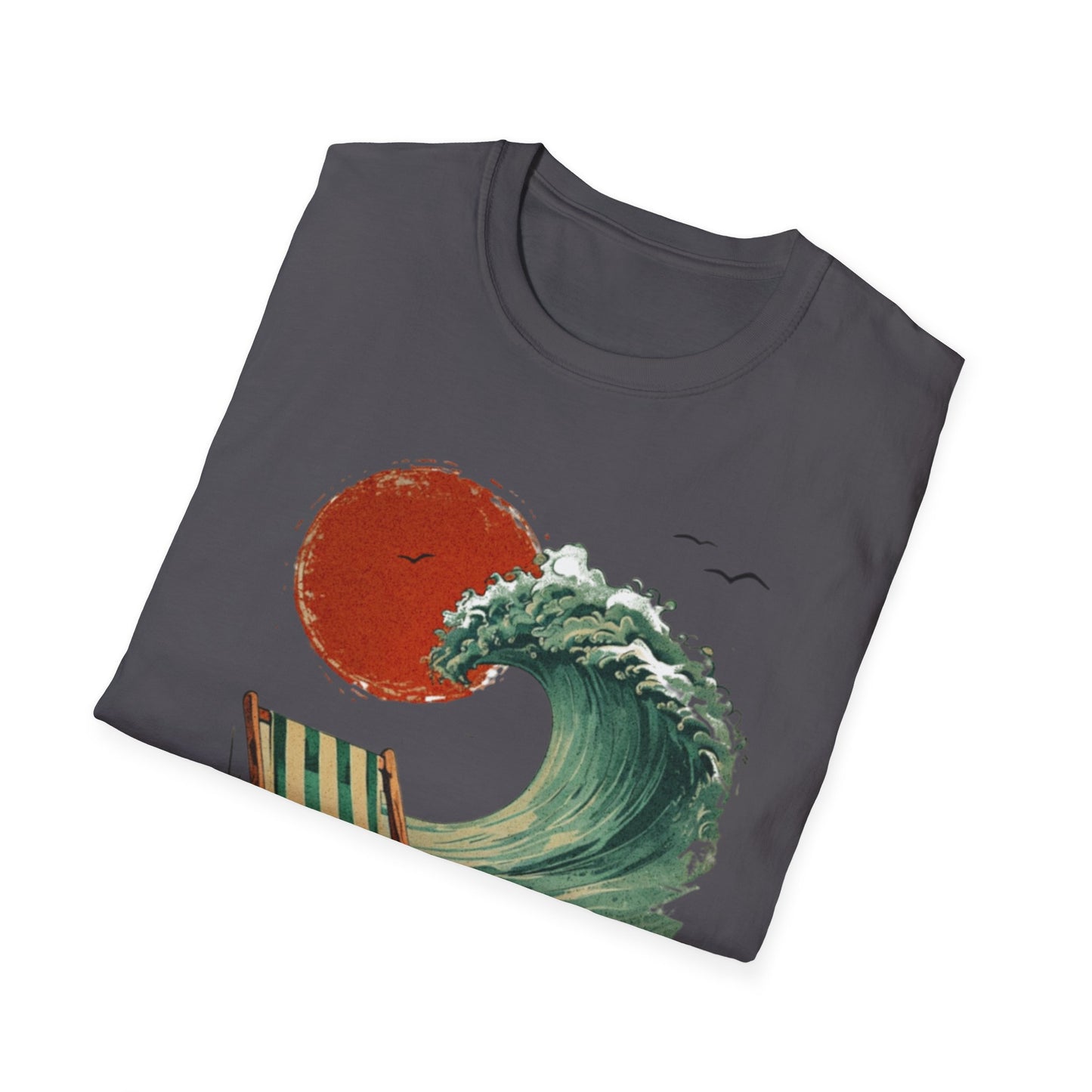 Beach Vibes - Vintage Beach Landscape T-Shirt