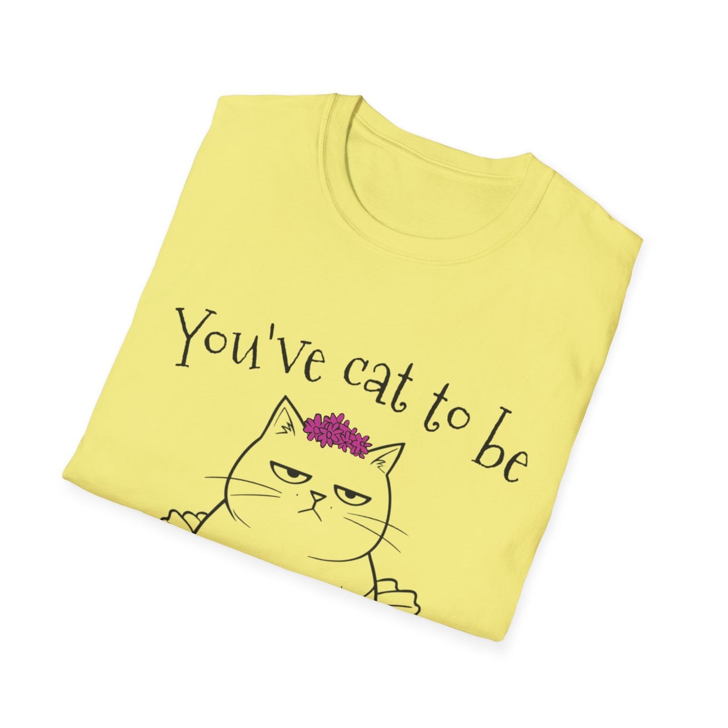 You've got to be kidding me T-Shirt - Annoyed Cartoon Cat Boy in a Tutu Design