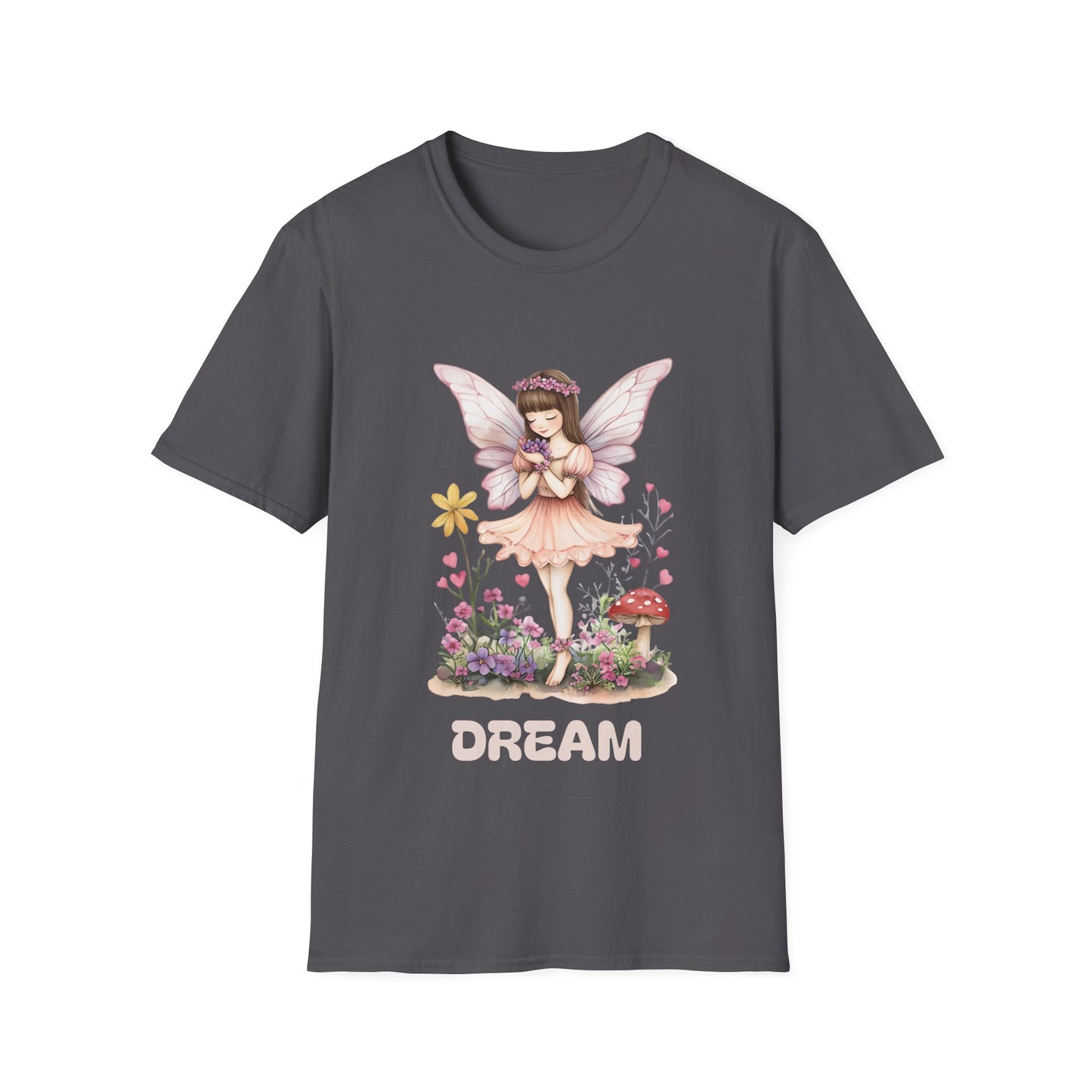 Dream Whimsical T-Shirt -  Fairy and Floral Design