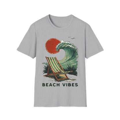 Beach Vibes - Vintage Beach Landscape T-Shirt