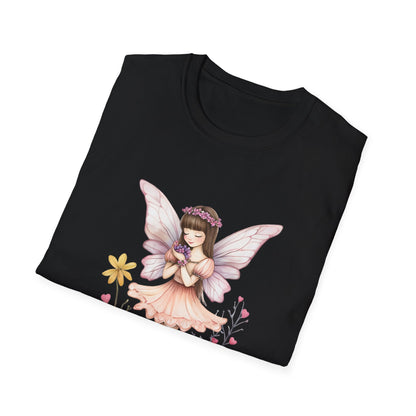 Dream Whimsical T-Shirt -  Fairy and Floral Design