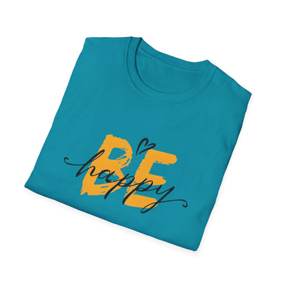 Be Happy T-Shirt – Typography Design