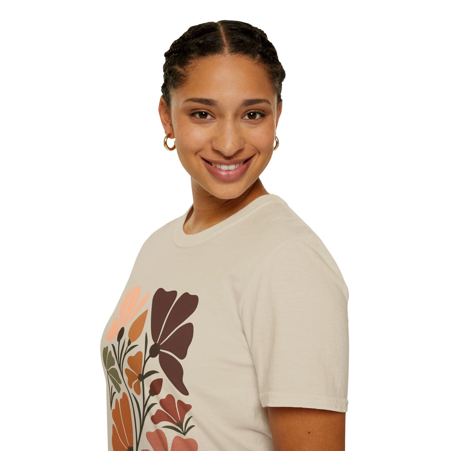 Vintage Boho Flowers T-Shirt