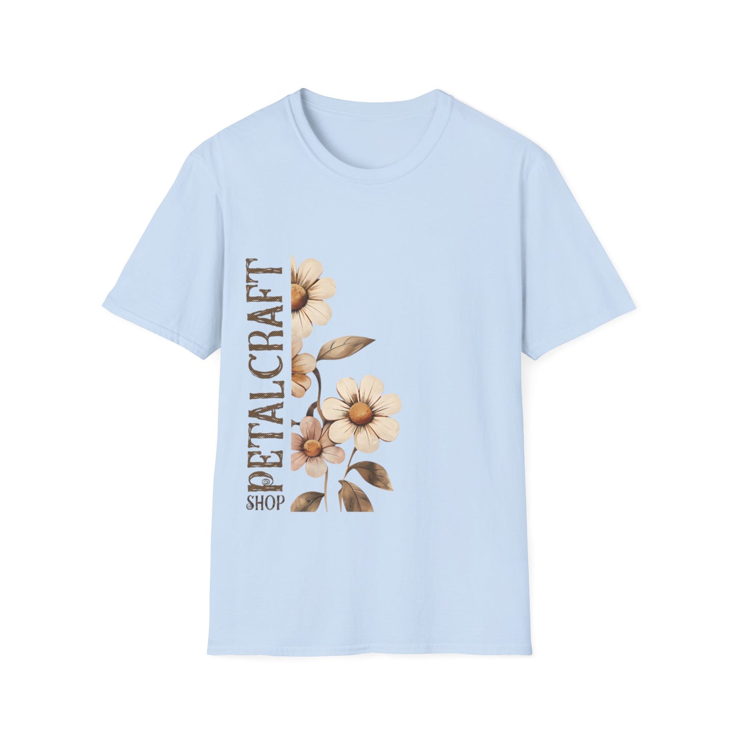 Petalcraft Shop – Rustic Vintage Floral T-Shirt