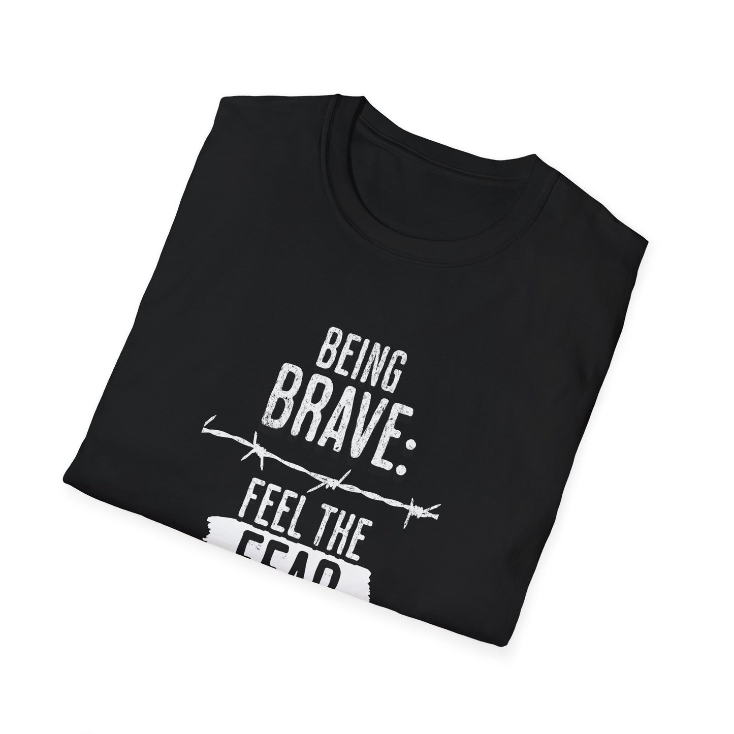 Being Brave - Activism Monochrome T-Shirt