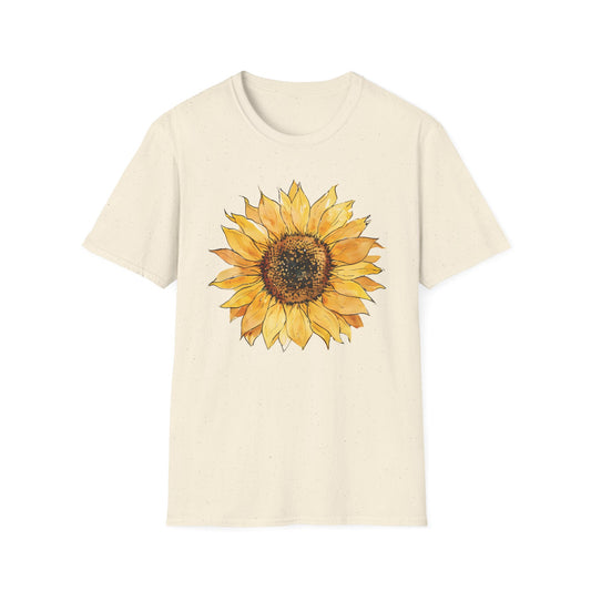 Watercolor Sunflower T-Shirt