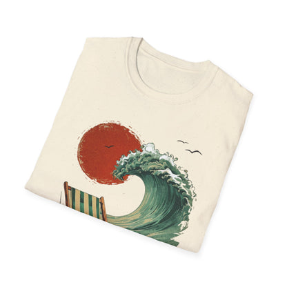 Beach Vibes - Vintage Beach Landscape T-Shirt