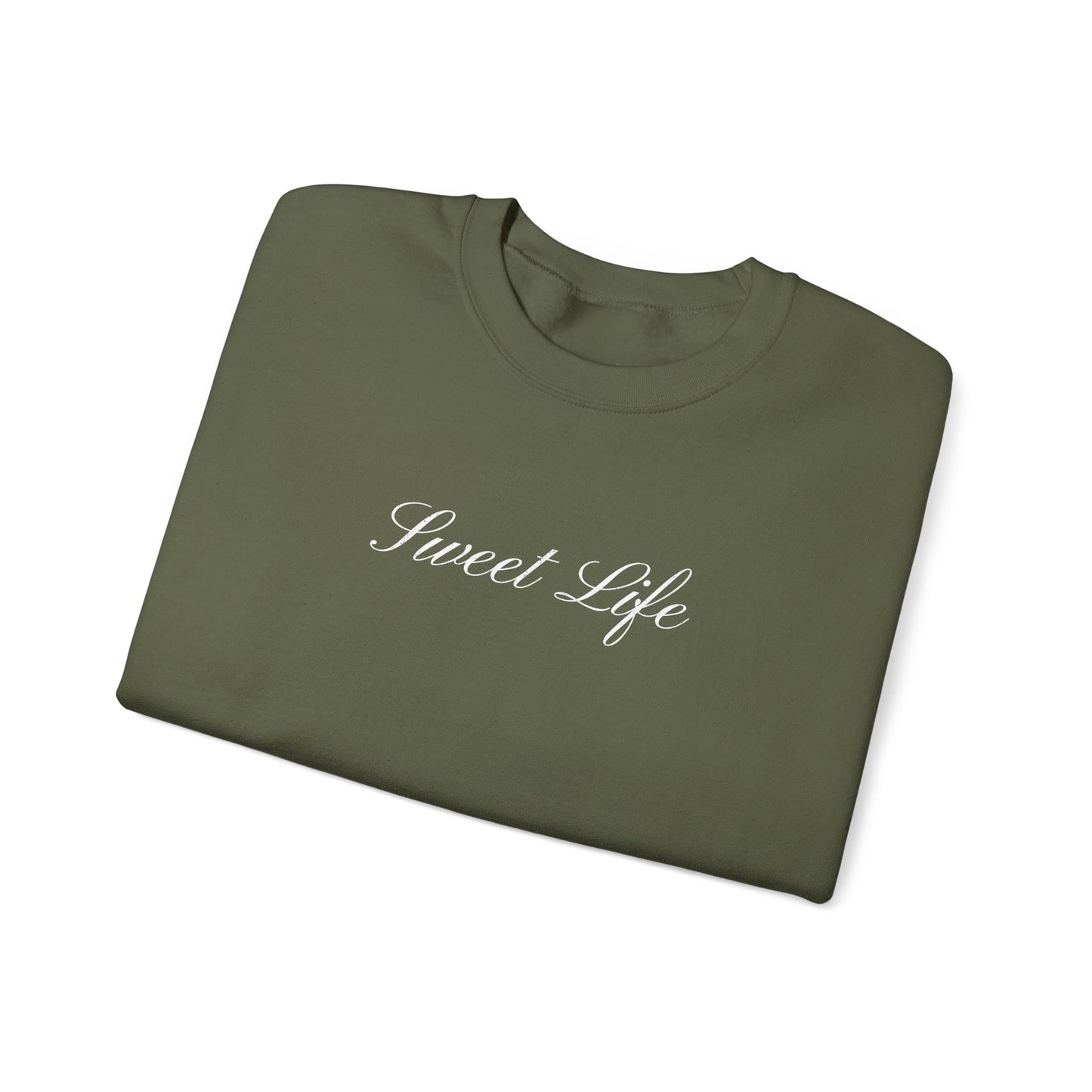 My Recipe of A Sweet Life - Monochrome Cupcake Front and Back Design Sweatshirt
