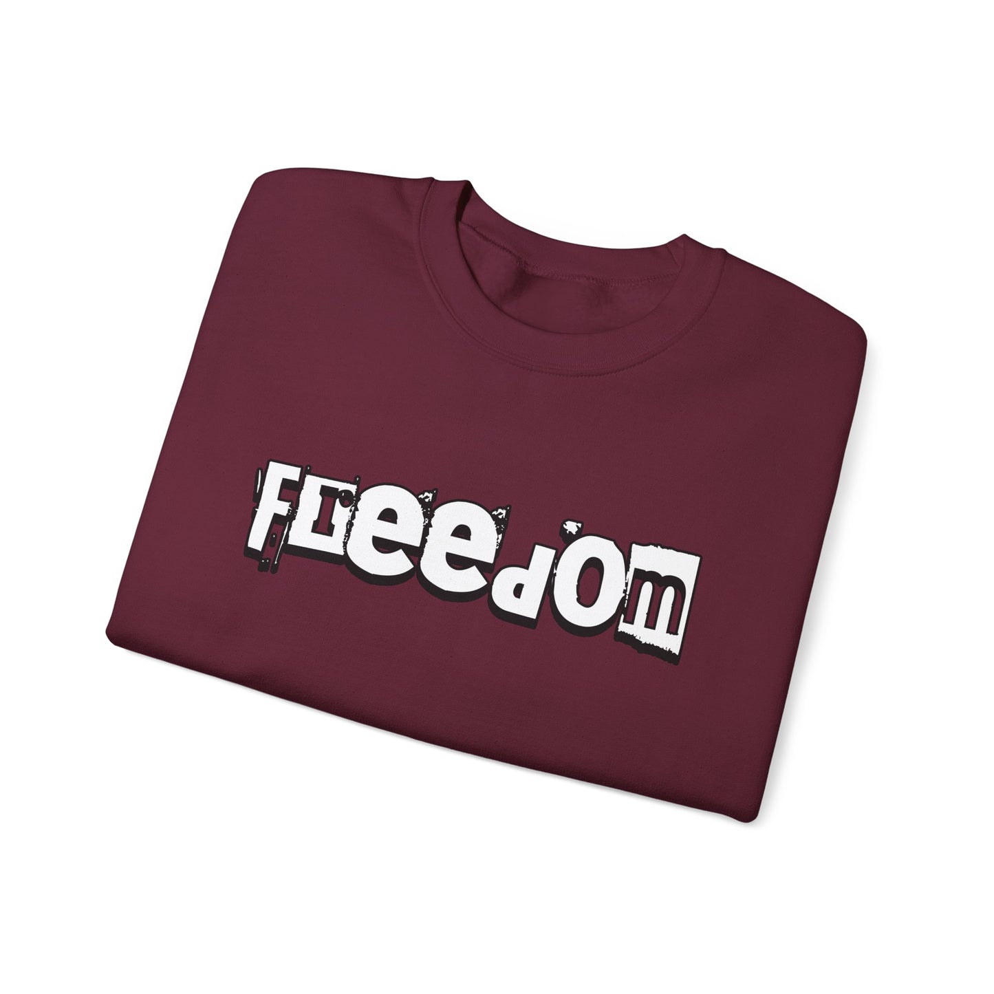 Free Palestine Free The World - Monochrome Graffiti Sweatshirt