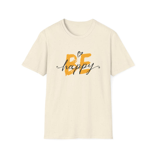 Be Happy T-Shirt – Typography Design