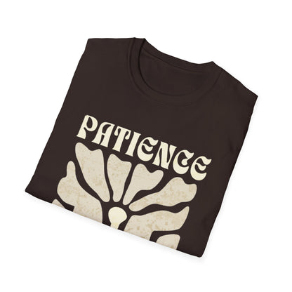 Patience Matters T-Shirt - Boho Style Design