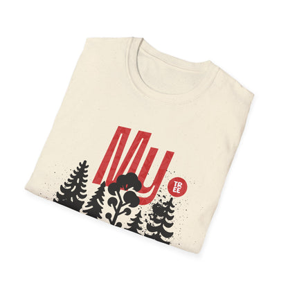 My Therapy - Black Tree Silhouette T-Shirt