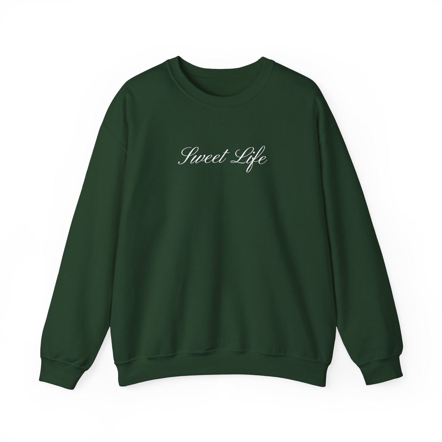 My Recipe of A Sweet Life - Monochrome Cupcake Front and Back Design Sweatshirt