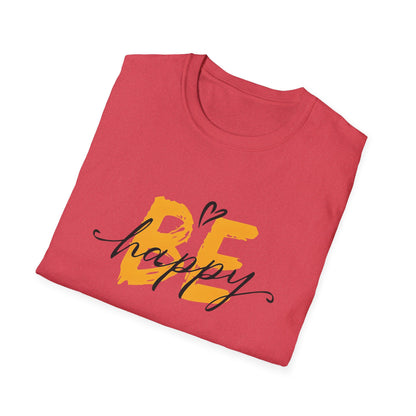 Be Happy T-Shirt – Typography Design