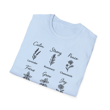 Herb Grid Affirmation T-Shirt
