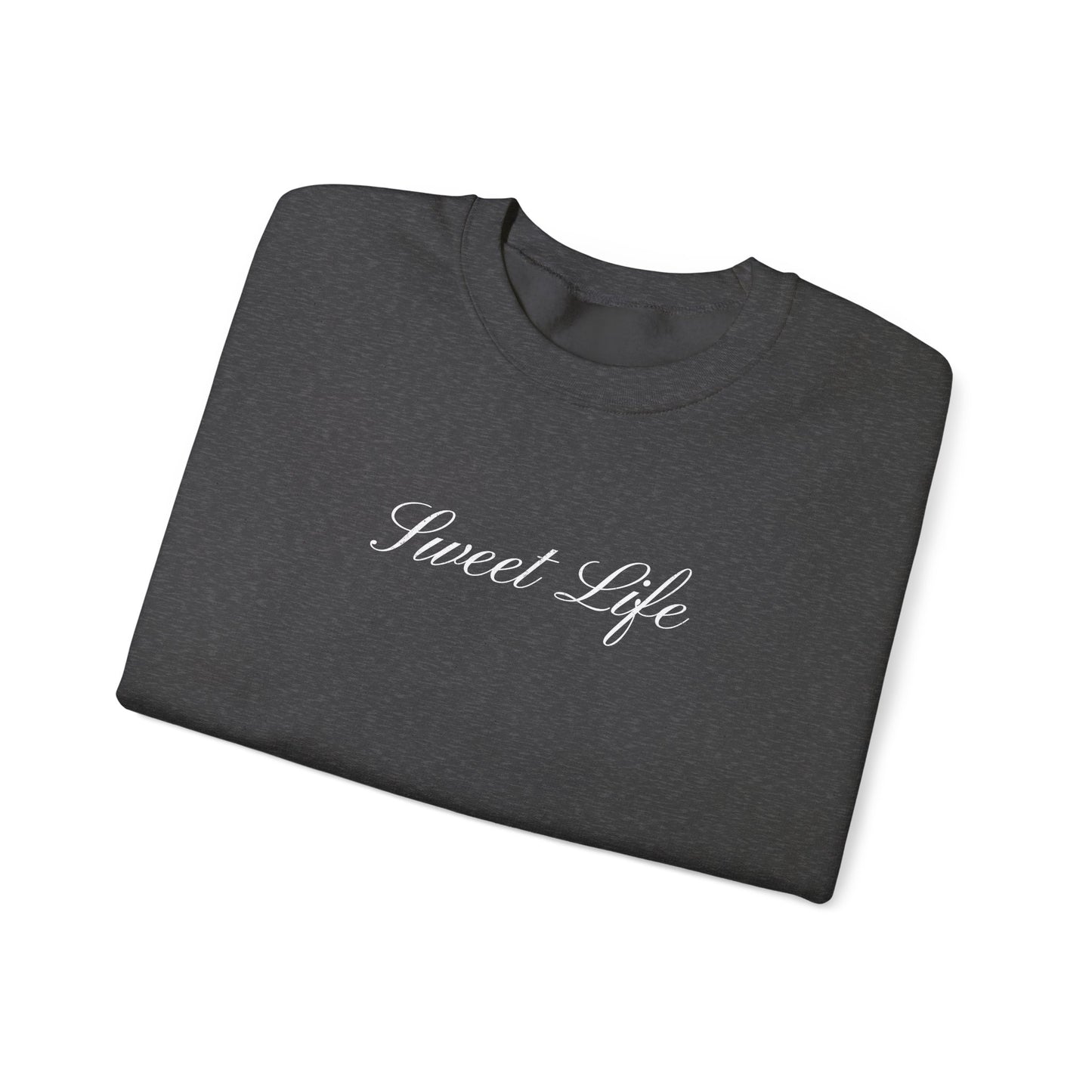 My Recipe of A Sweet Life - Monochrome Cupcake Front and Back Design Sweatshirt