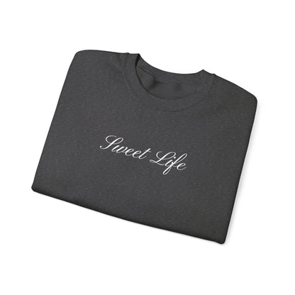 My Recipe of A Sweet Life - Monochrome Cupcake Front and Back Design Sweatshirt