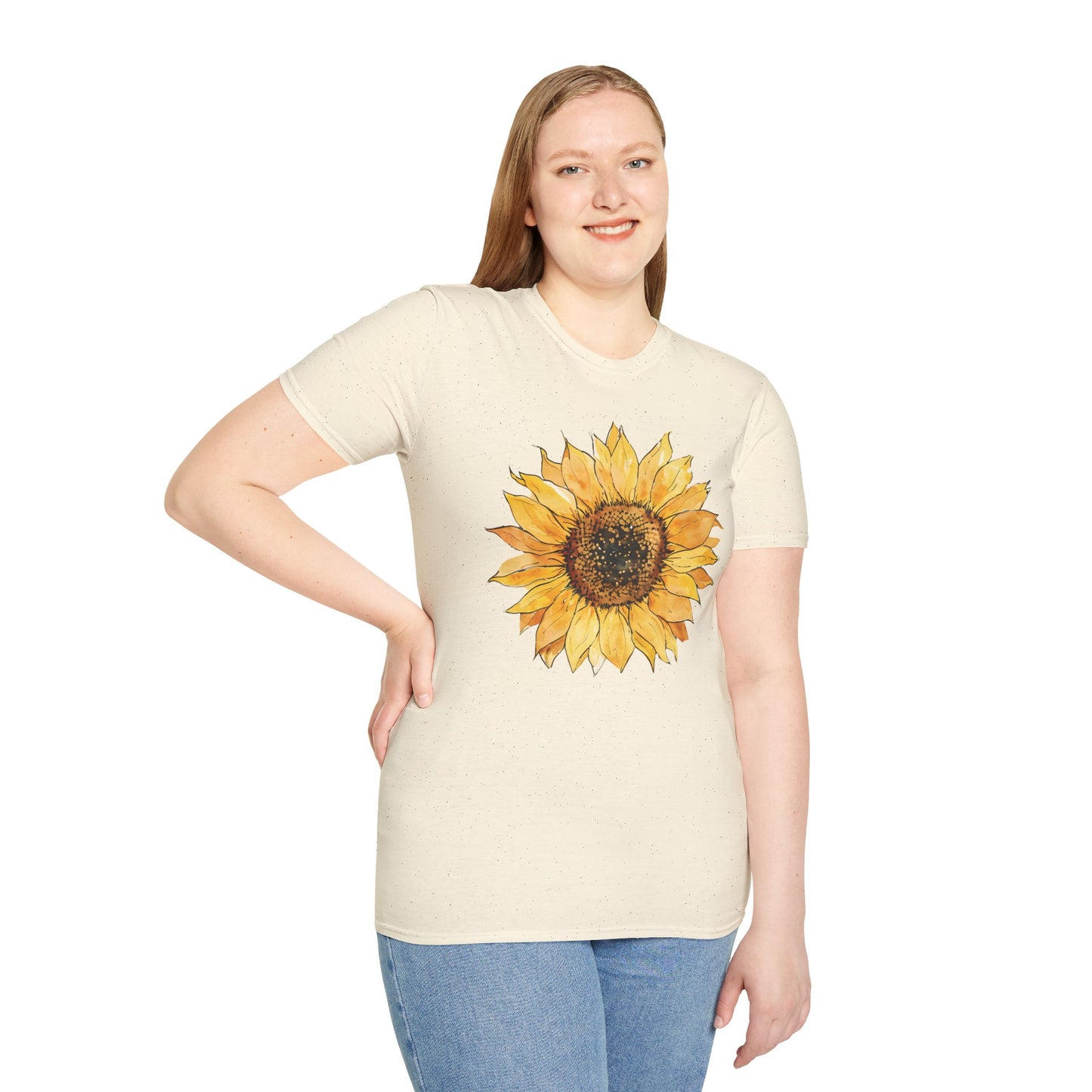 Watercolor Sunflower T-Shirt