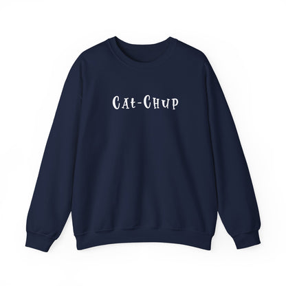 Cat-Chup - Playful Cat-Shaped Catchup bottle Advertisement Sweatshirt