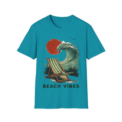 Beach Vibes - Vintage Beach Landscape T-Shirt