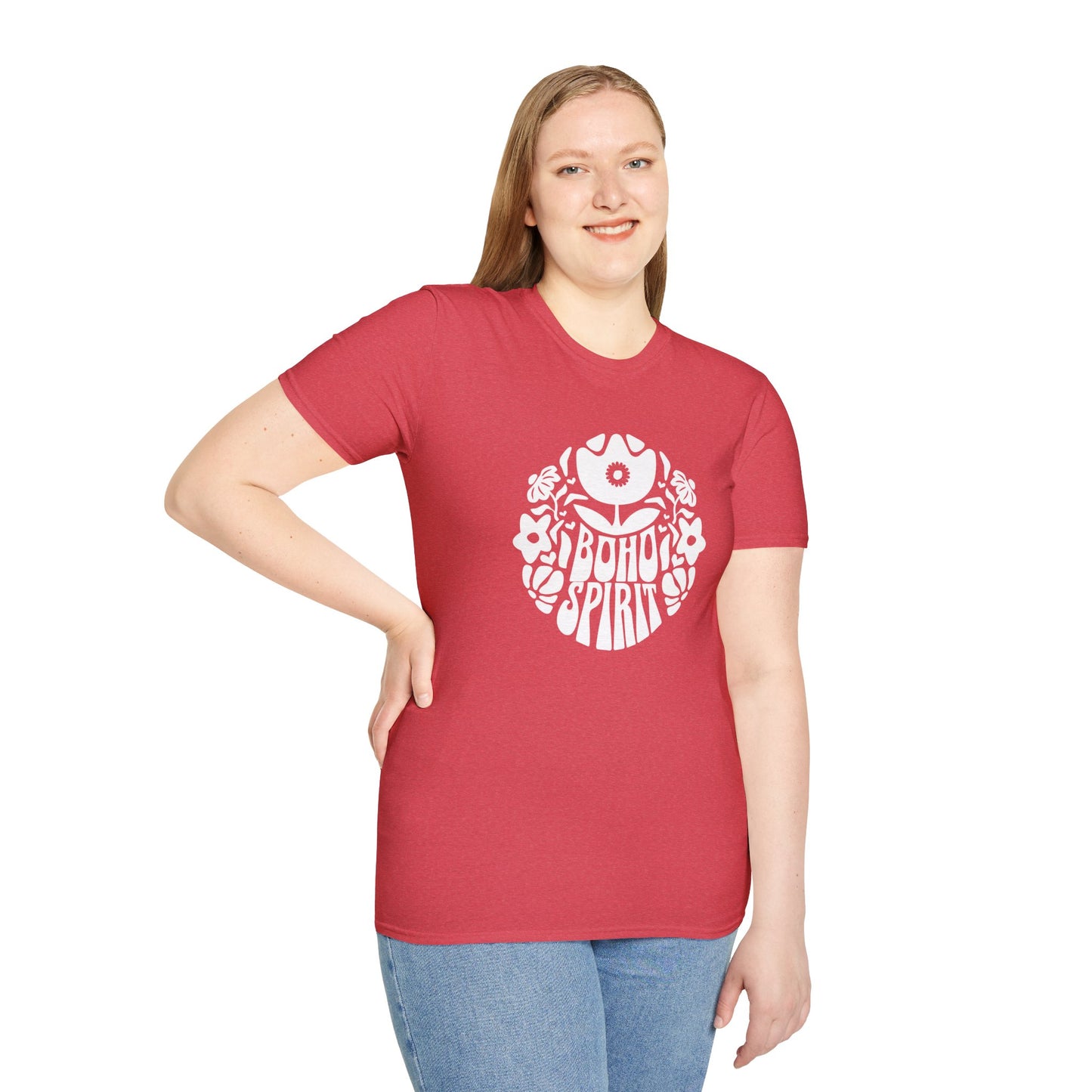Boho Spirit Circular Floral T-Shirt