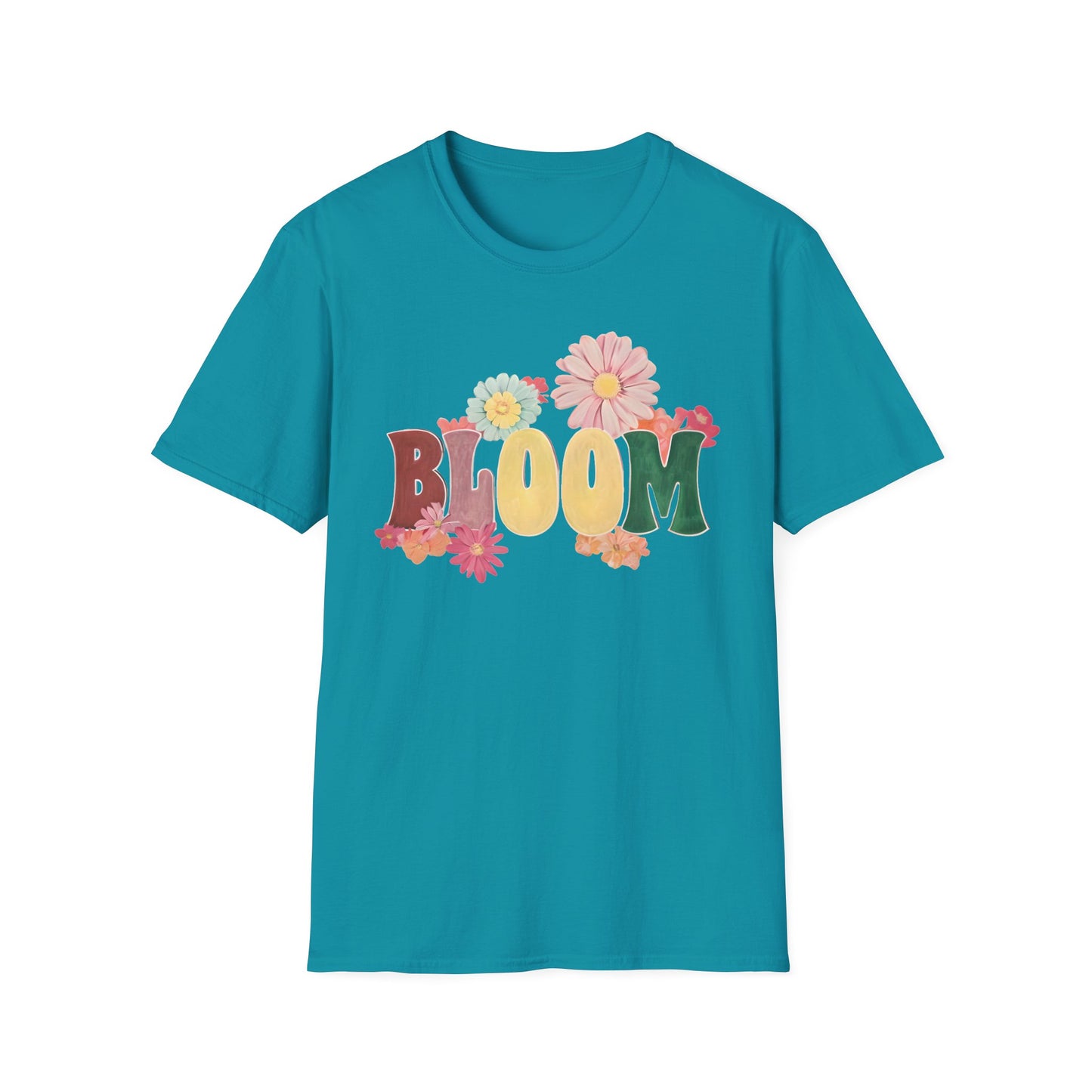 Vintage Bloom T-Shirt - Typography Painting Design