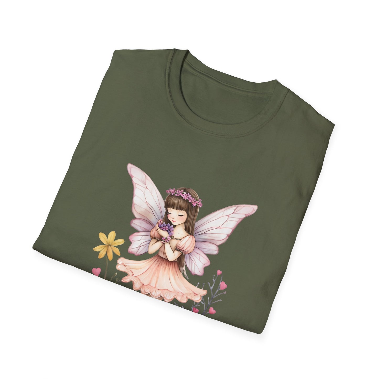 Dream Whimsical T-Shirt -  Fairy and Floral Design