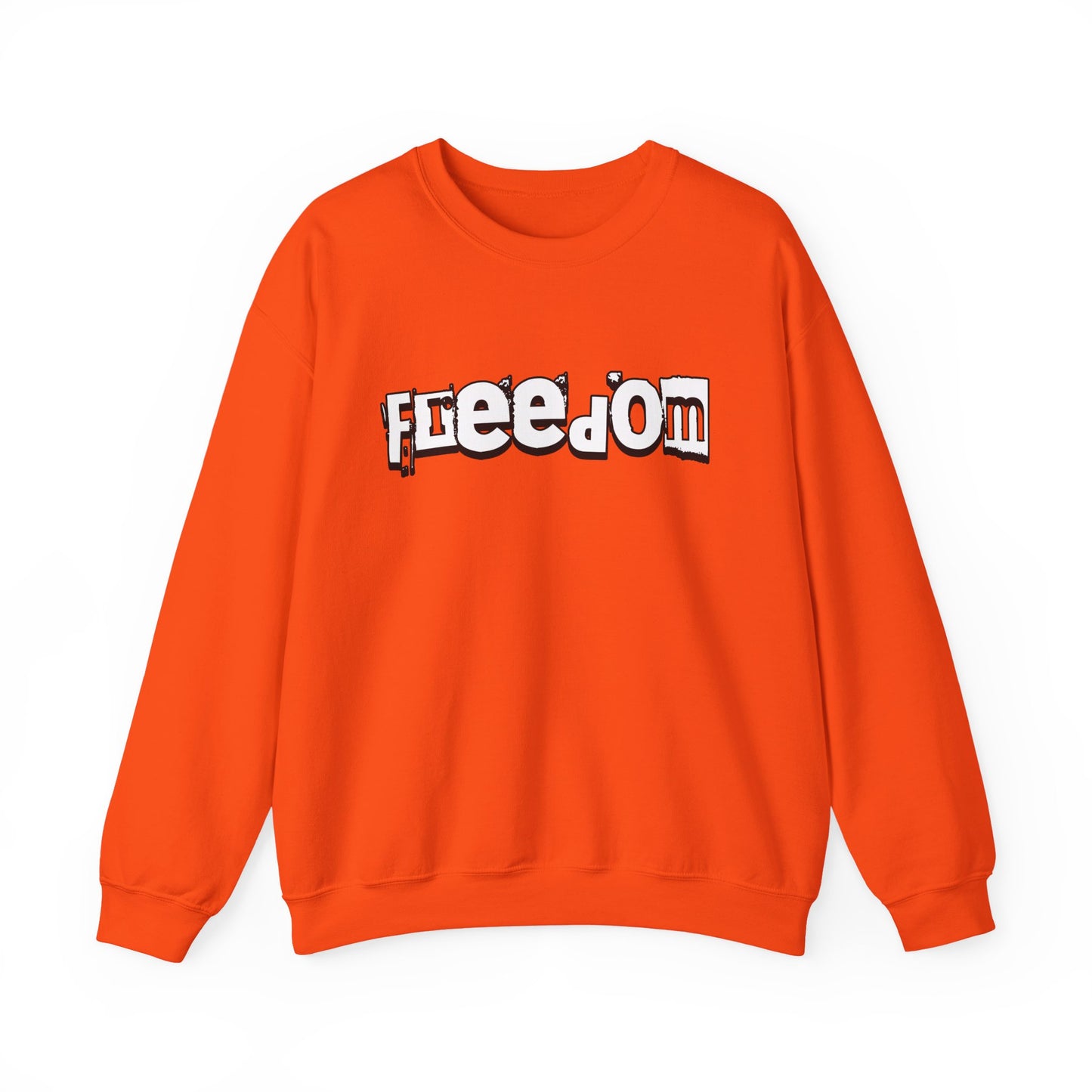Free Palestine Free The World - Monochrome Graffiti Sweatshirt