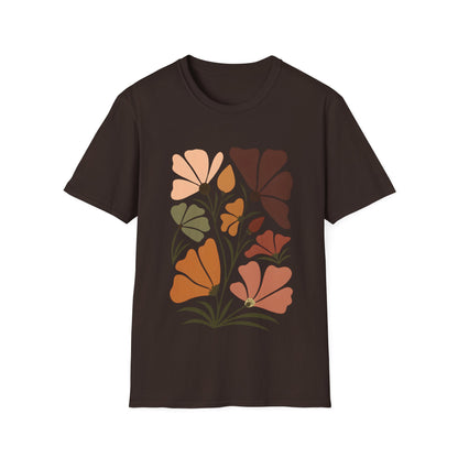 Vintage Boho Flowers T-Shirt