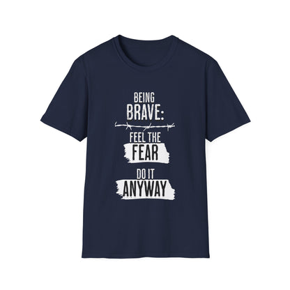 Being Brave - Activism Monochrome T-Shirt