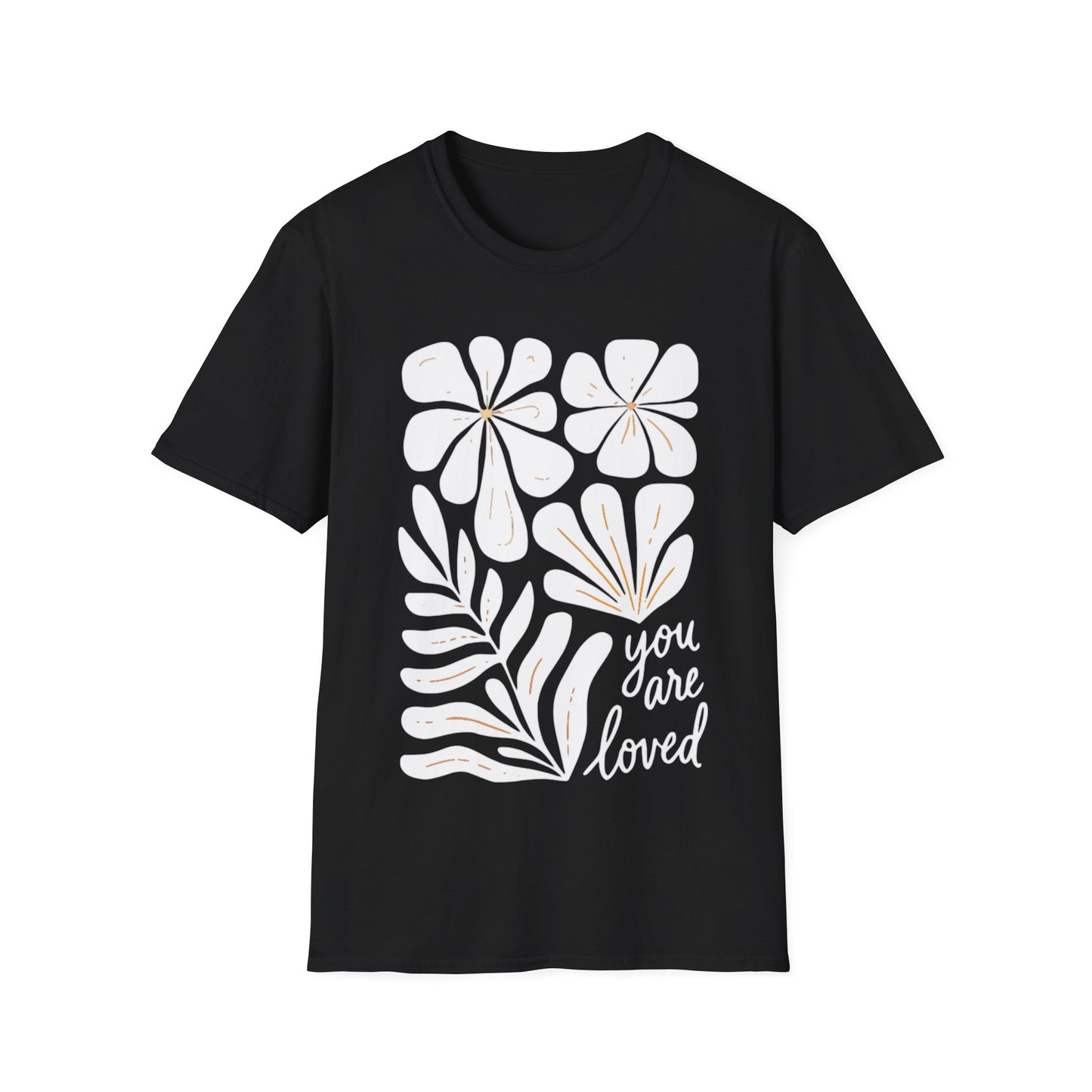 You Are Loved - Minimalistic Boho Flower T-Shirt