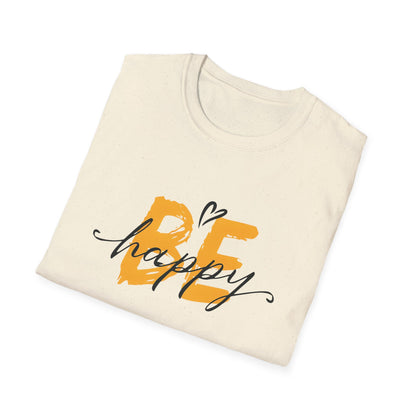 Be Happy T-Shirt – Typography Design