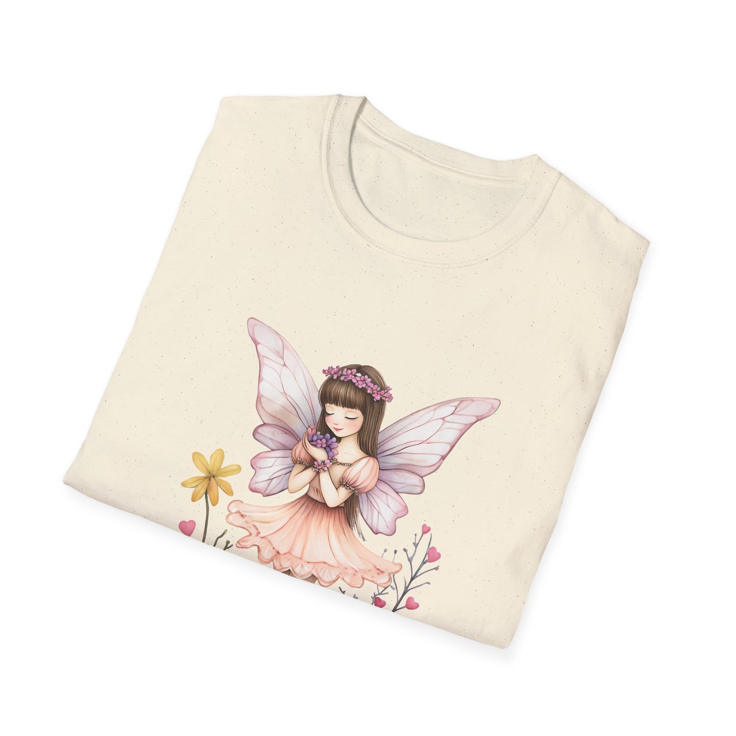 Dream Whimsical T-Shirt -  Fairy and Floral Design