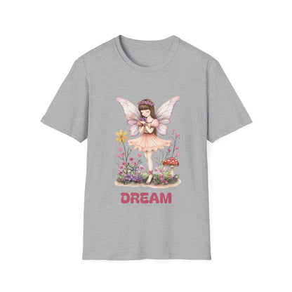 Dream Whimsical T-Shirt -  Fairy and Floral Design