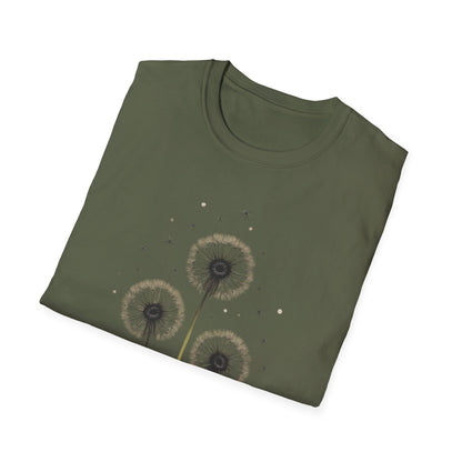 Realistic Dandelion Seed Heads T-Shirt