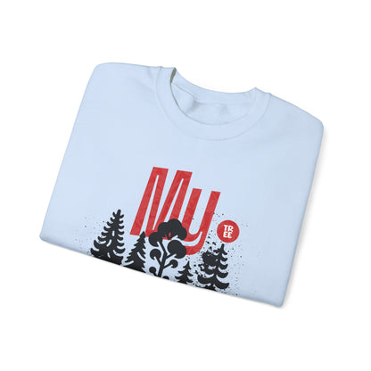 My Therapy - Black Tree Silhouette Sweatshirt