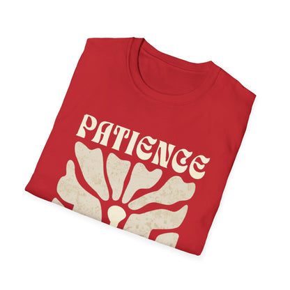 Patience Matters T-Shirt - Boho Style Design
