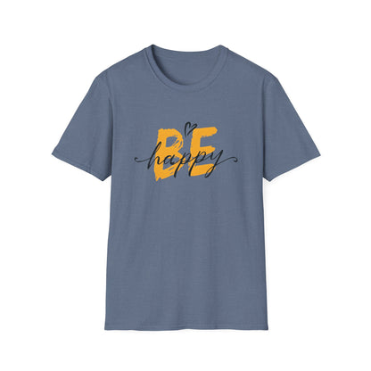 Be Happy T-Shirt – Typography Design