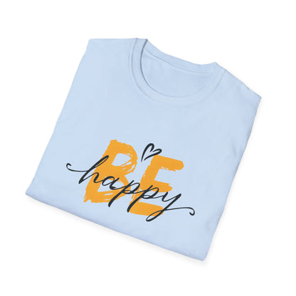 Be Happy T-Shirt – Typography Design
