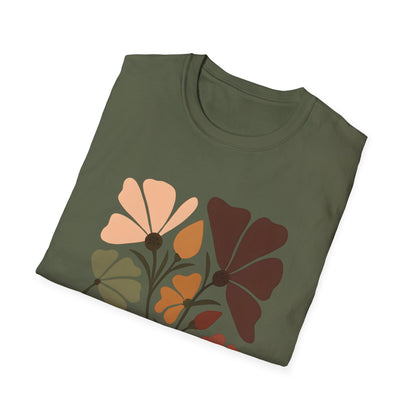 Vintage Boho Flowers T-Shirt