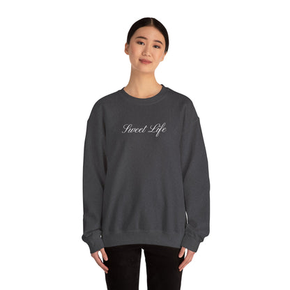 My Recipe of A Sweet Life - Monochrome Cupcake Front and Back Design Sweatshirt