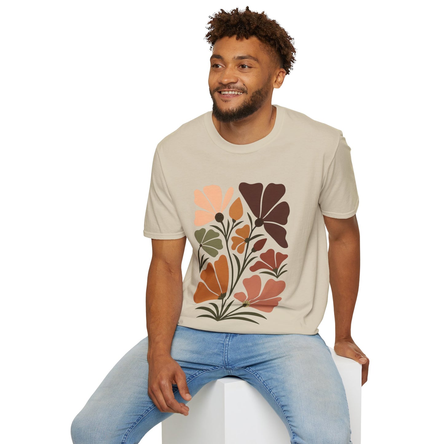 Vintage Boho Flowers T-Shirt