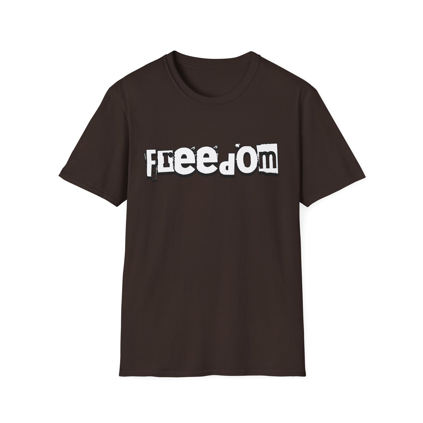 Free Palestine Free The World - Monochrome Graffiti T-Shirt