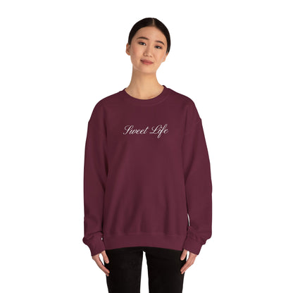 My Recipe of A Sweet Life - Monochrome Cupcake Front and Back Design Sweatshirt