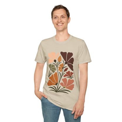 Vintage Boho Flowers T-Shirt