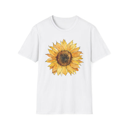 Watercolor Sunflower T-Shirt