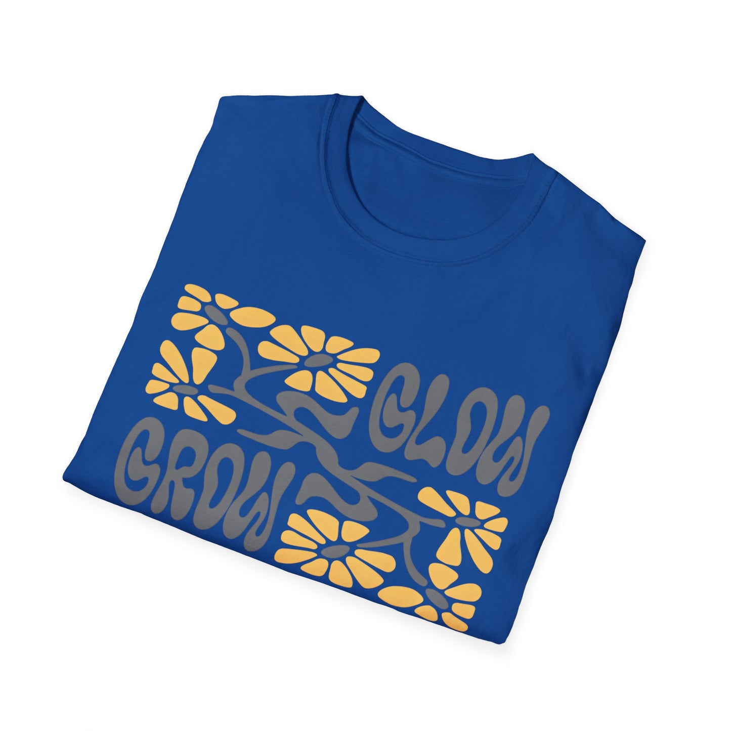 Glow Grow Boho Rectangle Floral T-Shirt