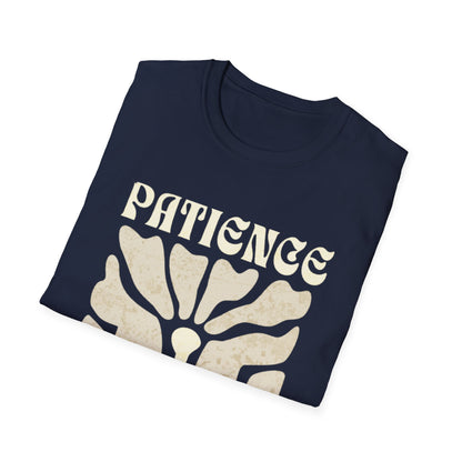 Patience Matters T-Shirt - Boho Style Design