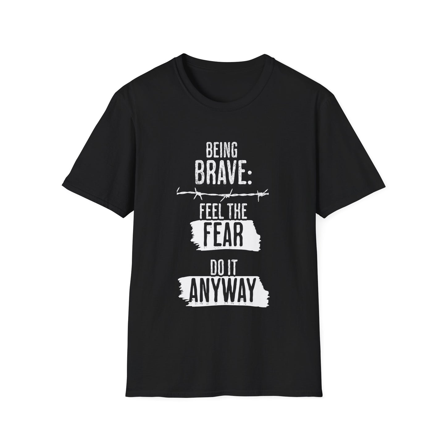 Being Brave - Activism Monochrome T-Shirt